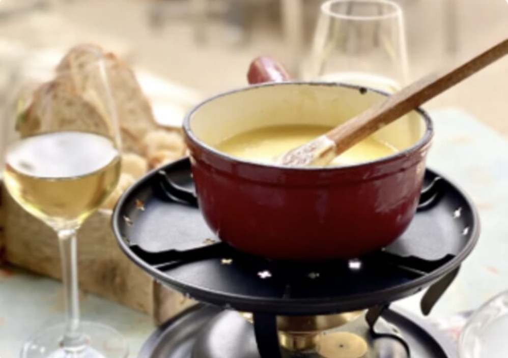 Cheese Fondue with the Village Cheese Shop