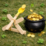 DIY Pot O' Gold Catapult at Children's Museum of the East End