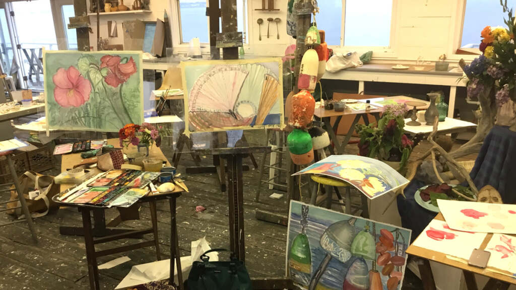 Open Studio at The Art Barge