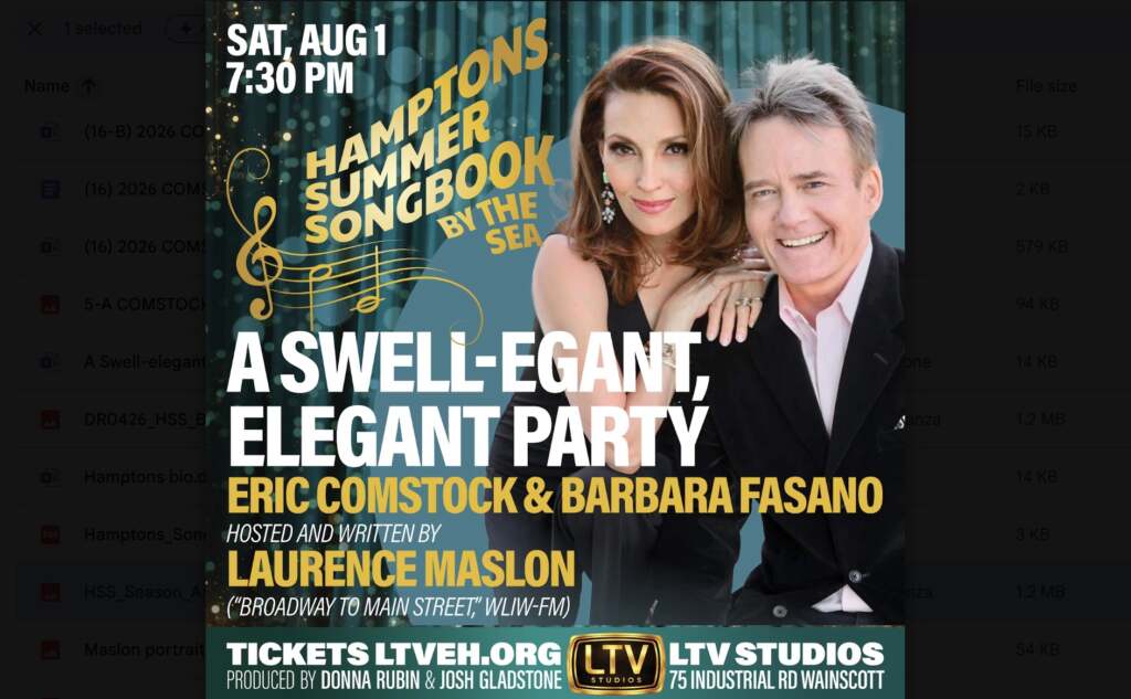 Hamptons Summer Songbook: A Swell-egent, Elegant Party