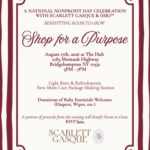 The HUB X Shop For A Purpose with Scarlett Gasque & ISR for Room to Grow