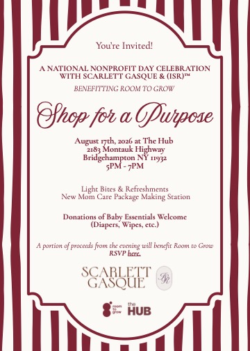 The HUB X Shop For A Purpose with Scarlett Gasque & ISR for Room to Grow