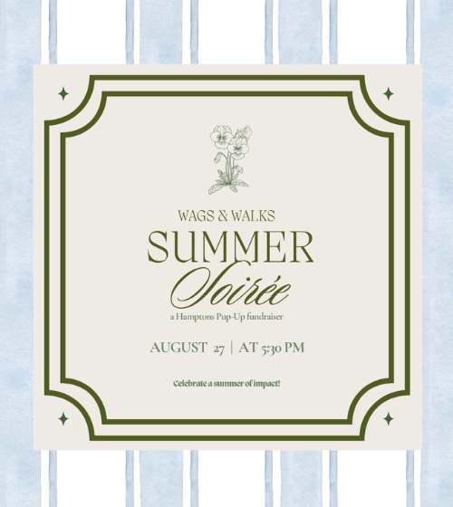 Wags & Walks End of Summer Soiree