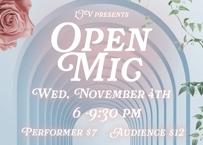 Open Mic Night at LTV Studios